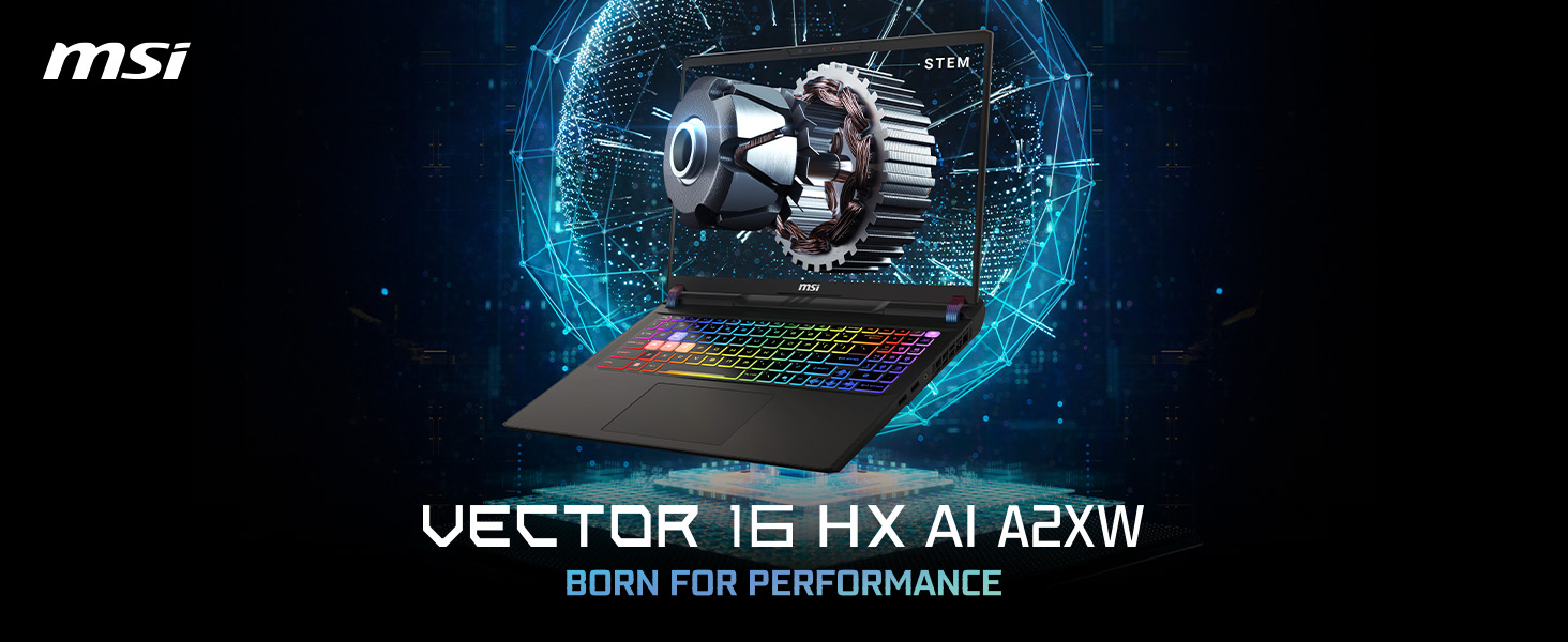 MSI Vector 16 HX AI Ultra 9 275HX / RTX 5070 Ti / 32GB / 2TB