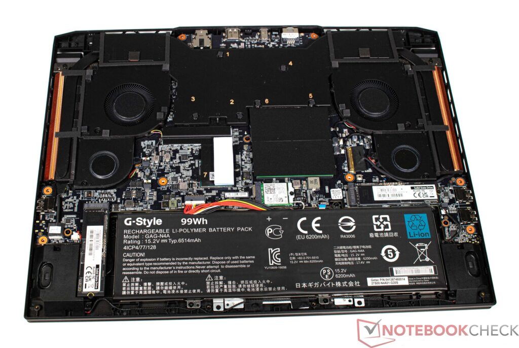 Gigabyte Aorus 17X AZF i9-13980HX / RTX 4080 / 64GB / 1TB