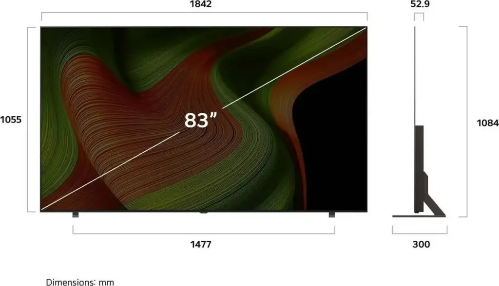 LG OLED B5 83″