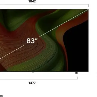 LG OLED B5 83"