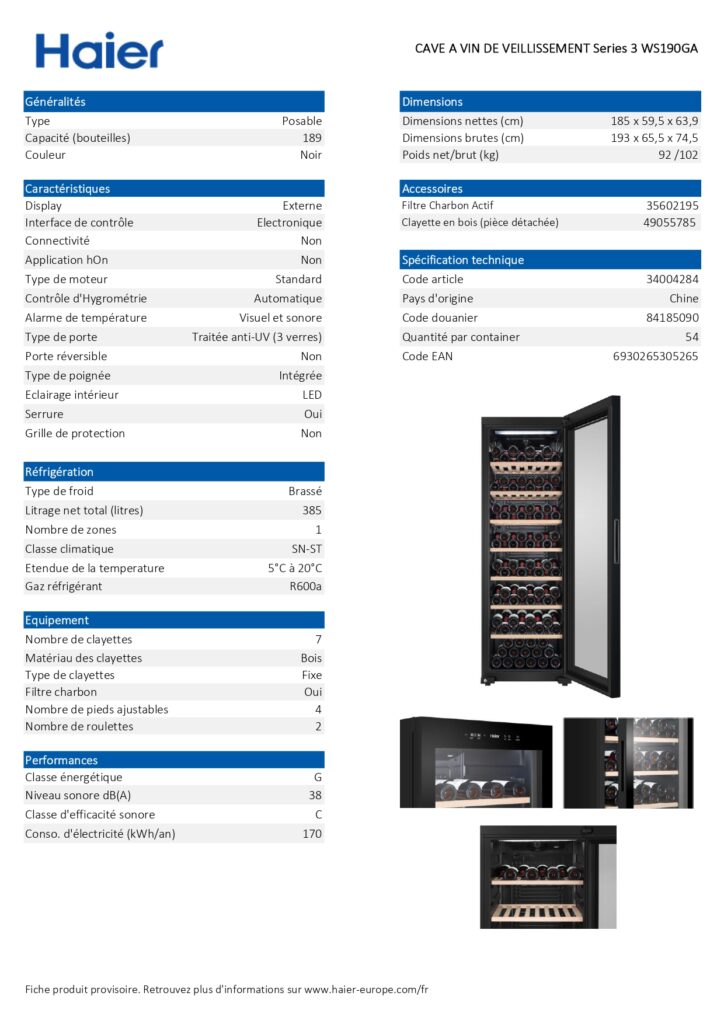 Haier WKgb 4113