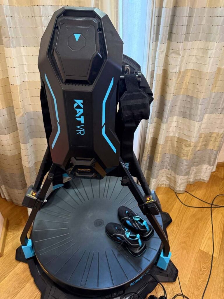 VR Treadmills y Háptica