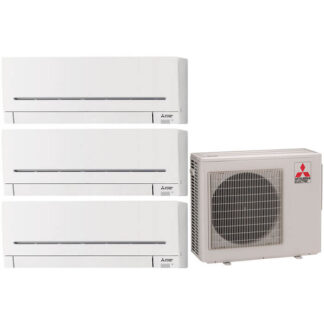 Mitsubishi MXZ-3F54VF + 3x Kirigamine White