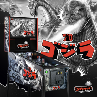 Stern Pinball Godzilla Premium White