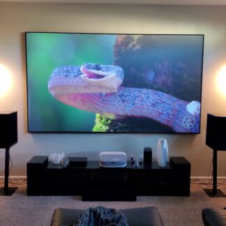 XY Screens Black Crystal 120"