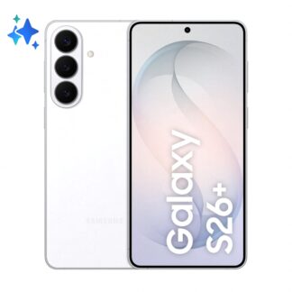 Samsung Galaxy S26+, Blanco, 512 GB, 12 GB RAM, 6.7" QHD+, Exynos 2600, 4900 mAh, Android 16