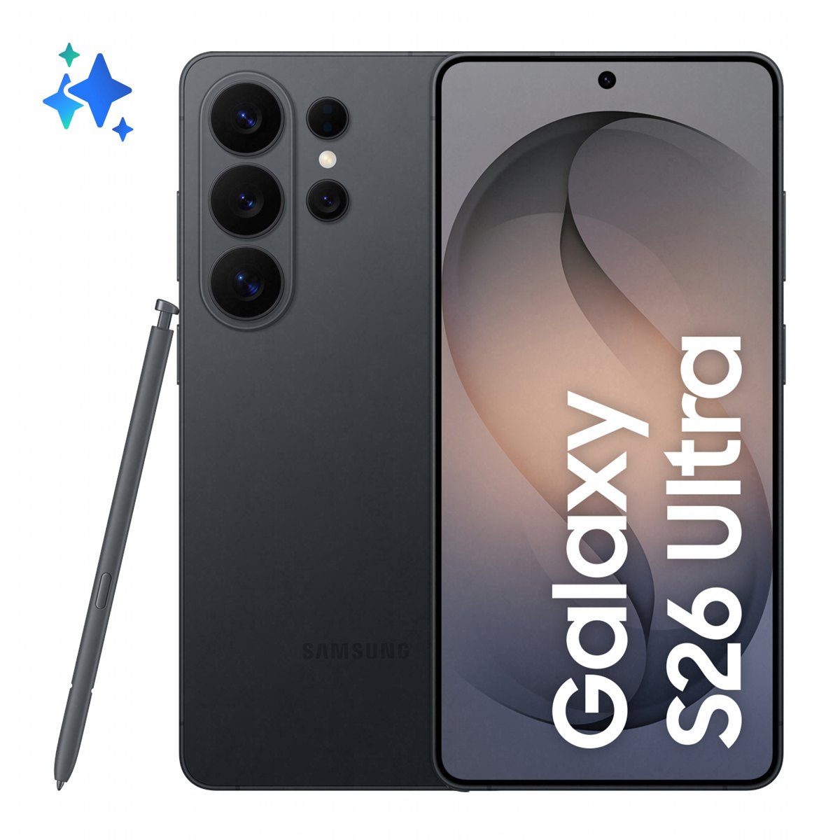Samsung Galaxy S26 Ultra, Negro, 1 TB, 16 GB RAM, 6.9" QHD+, Qualcomm Snapdragon 8 Elite Gen 5, 5000 mAh, Android 16