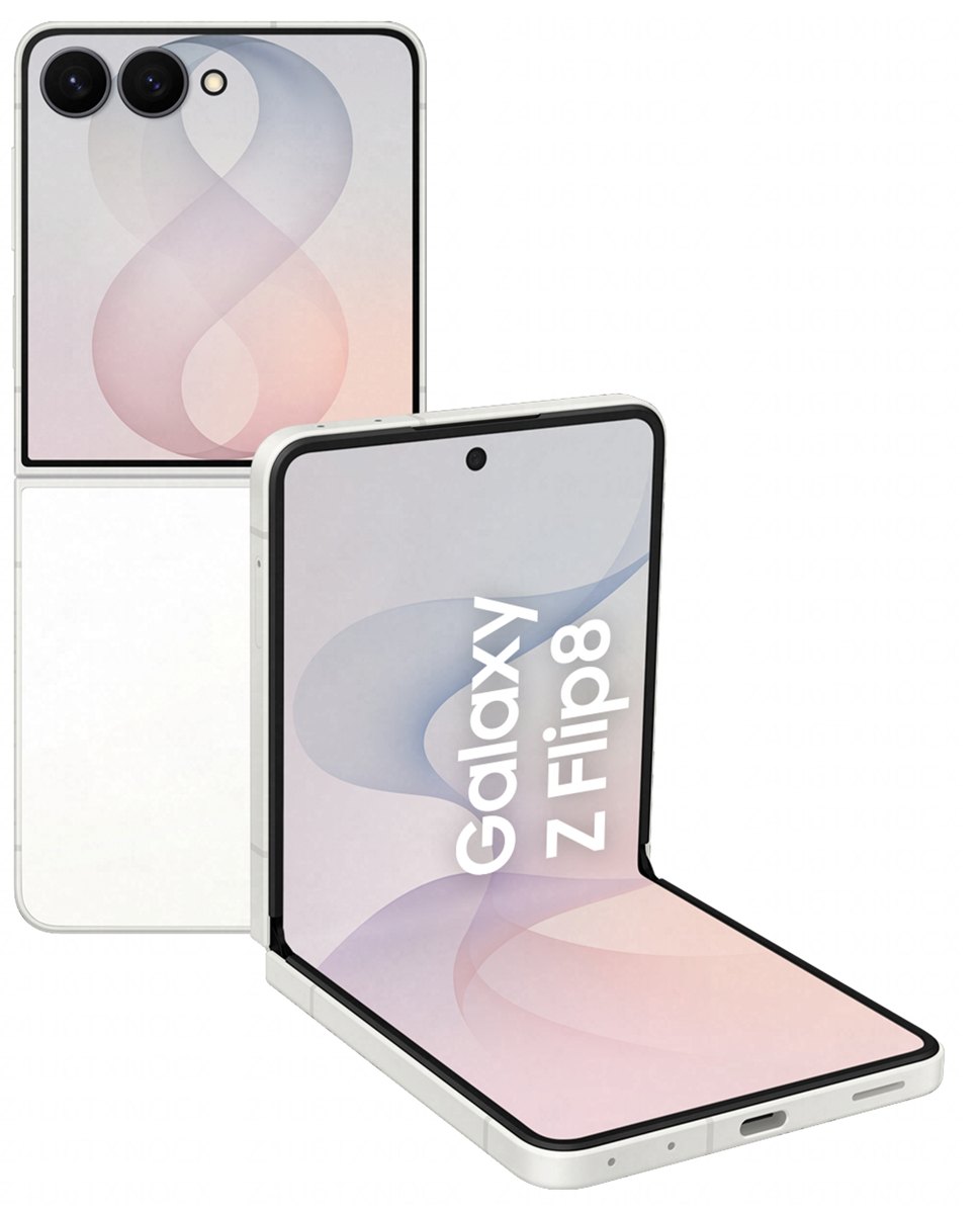 Samsung Galaxy Z Flip8, Blanco, 256 GB, 12 GB RAM, 6.9" Dynamic AMOLED 2X , Exynos 2600, 4300 mAh, Android 17