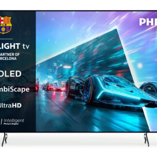 TV OLED 65" - Philips 65OLED761/12, UHD 4K, Smart TV, Dolby Vision y Dolby Atmos, Titan OS, Ambilight, Metal