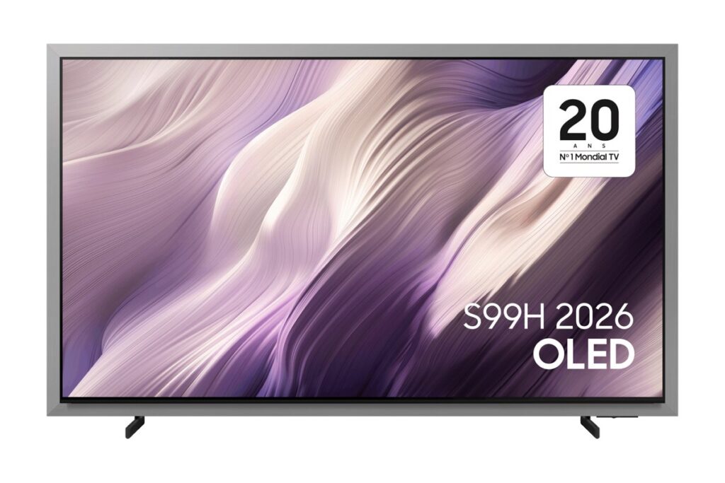 TV OLED 77″ – Samsung TQ77S99HATXXC, OLED 4K, NQ4 AI Gen3 Processor, Smart TV, Tecnología Sin Reflejos, Full AI, Negro
