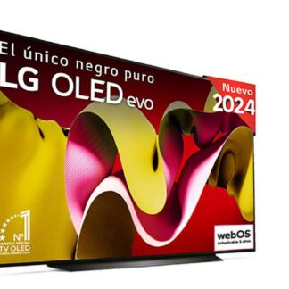 TV OLED 83" - LG OLED83C44LA, OLED 4K, Procesador Inteligente 4K α9 Gen7, Smart TV, DVB-T2 (H.265), Negro