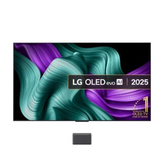 TV OLED 97" - LG OLED97M59LA, UHD 4K Inalámbrico, Procesador Inteligente α11 AI Processor 4K Gen2, Smart TV, DVB-T2 (H.265), Rocky Black