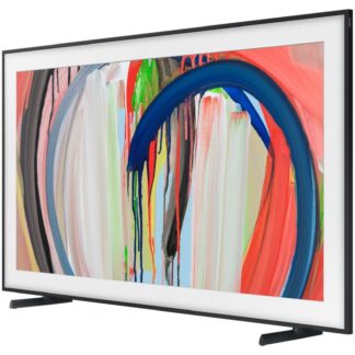 TV QLED 55" - Samsung The Frame TQ55LS03HAUXXC, QLED 4K, NQ4 AI Gen2 Processor, Smart TV, Tecnología Sin Reflejos, Full AI, Negro