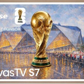 TV QLED 65" - Hisense 65S7S, UHD 4K, Canvas TV, Quad Core MT9618, Hi-Matte Display, UltraSlim, Modo Juego, Modo Arte, Anti reflejo, Gris carbón