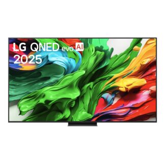 TV QNED 86" - LG 86QNED86A6A, UHD 4K, Procesador Inteligente α8 AI Processor 4K Gen2, Smart TV, DVB-T2 (H.265), Charcoal Black