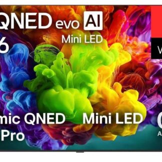 TV QNED Mini LED 115" - LG 115QNED93B6, UHD 4K, Procesador Inteligente α8 AI Processor 4K Gen3, Smart TV, DVB-T2 (H.265), Negro